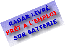 Radar pr�t � l'emploi